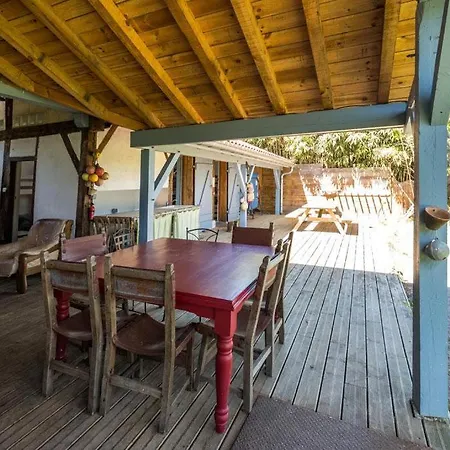 Maison Landaise Avec Jardin Proche Du Vakantiehuis Léon